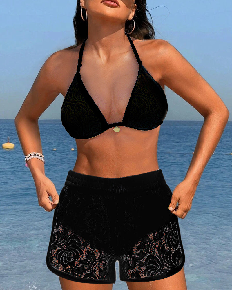 Poppy | Elegant Lace Bikini Set