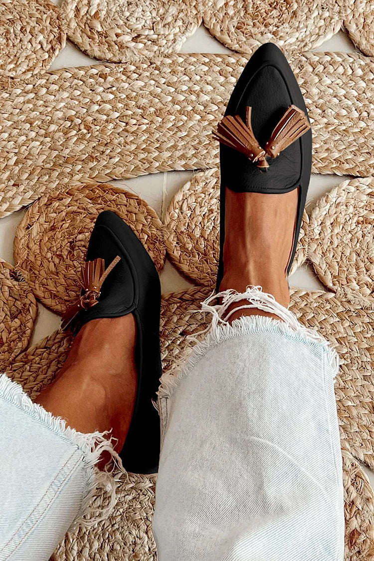 Reign | Modern Loafers with Fringes