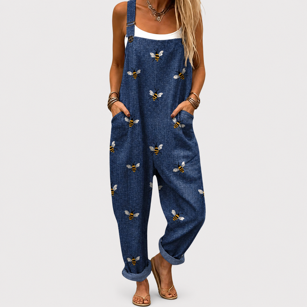 Eliana | Printed Wide-Leg Jumpsuit