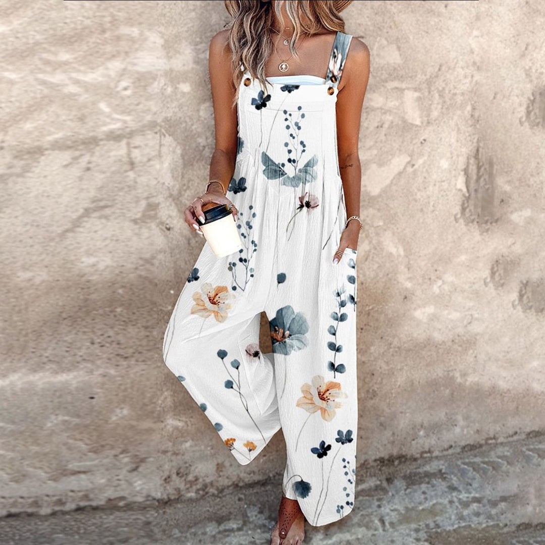 Lola | Printed Wide-Leg Jumpsuit
