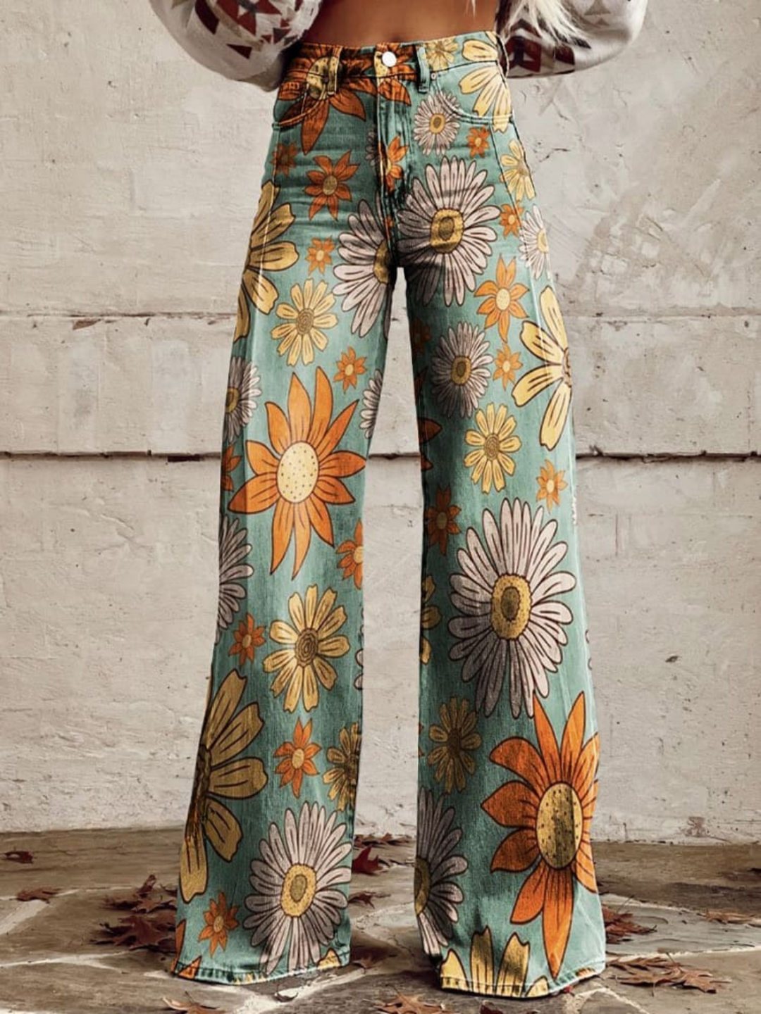 Denise | Floral Palazzo