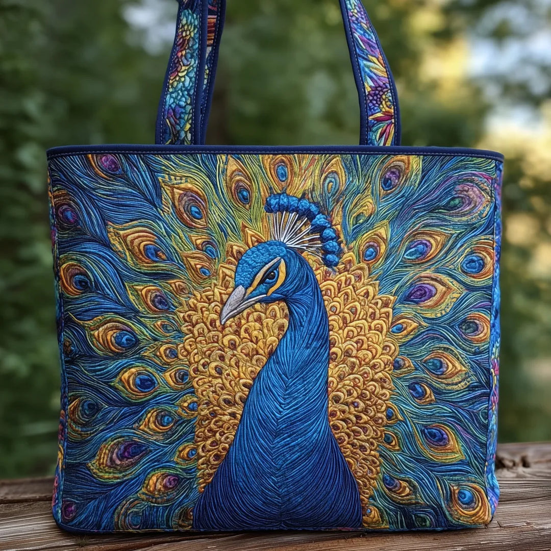 Mallory | Handmade Peacock Bag