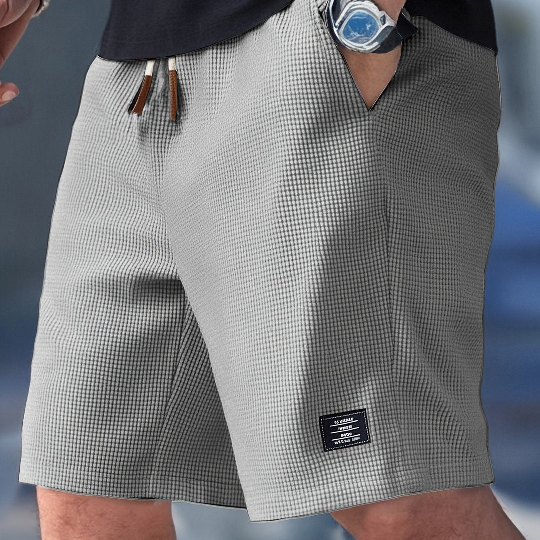 Men's Premium Waffle Knit Shorts | Relaxed Fit Summer Essential