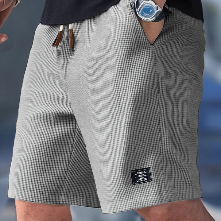 Men's Premium Waffle Knit Shorts | Relaxed Fit Summer Essential