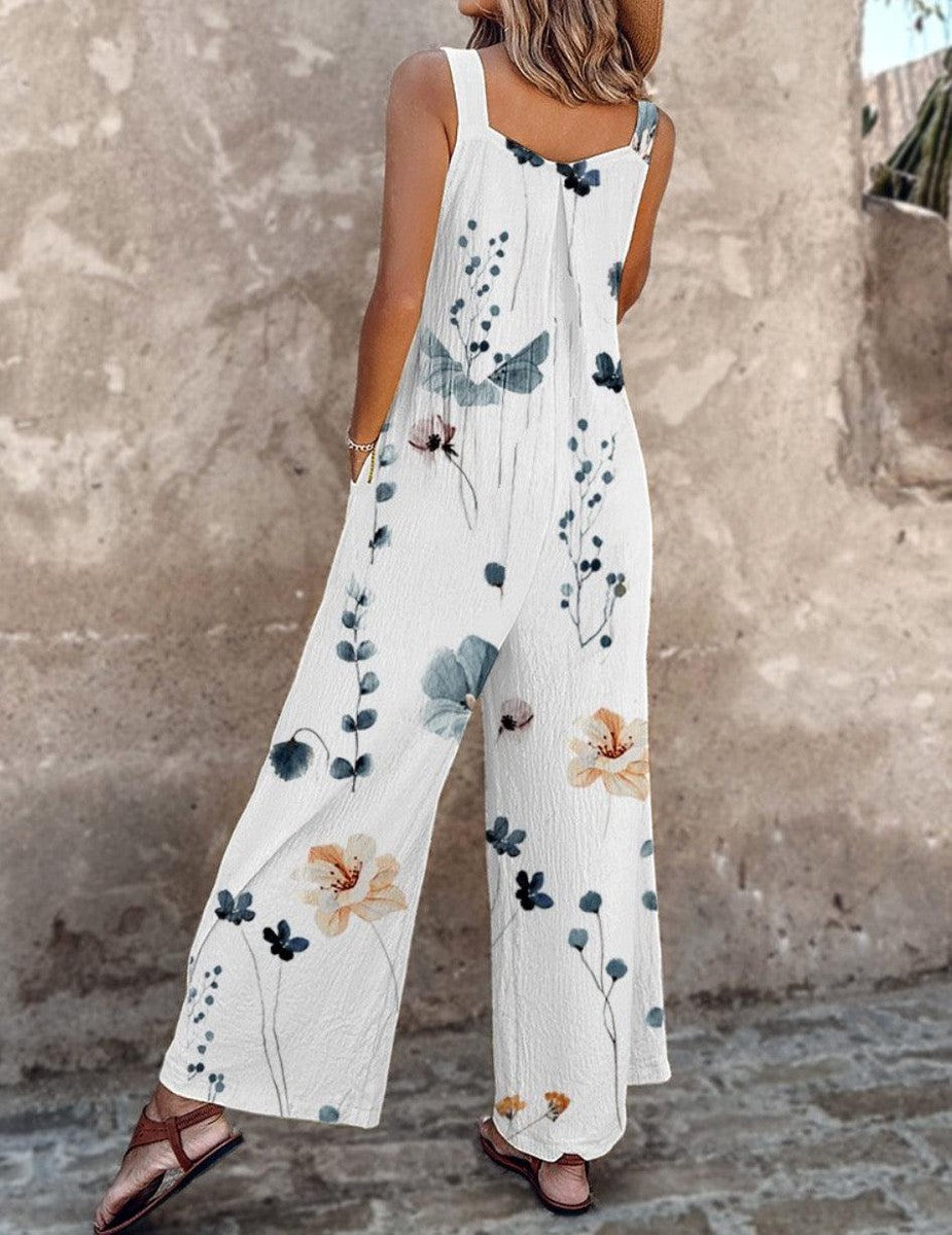 Lola | Printed Wide-Leg Jumpsuit