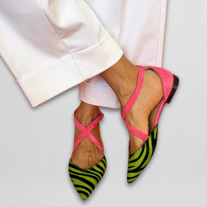 Alaina | Ballet Flats with straps