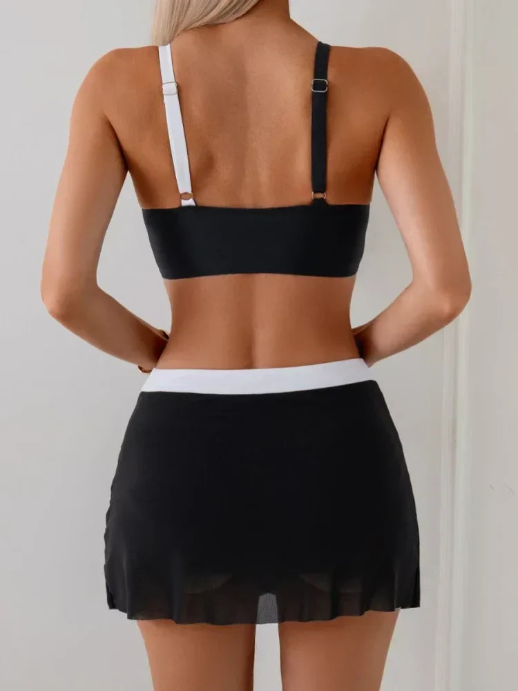 Vivian | Colour Block Bikini Set