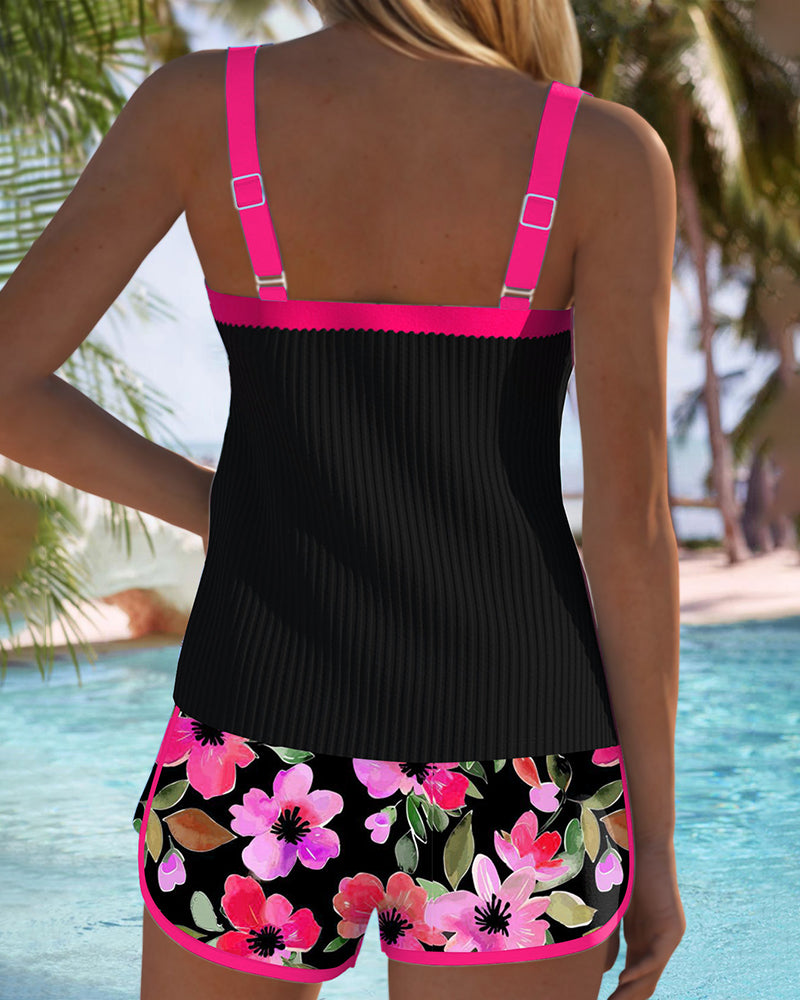 Lana | Elegant Two-Piece Tankini Set