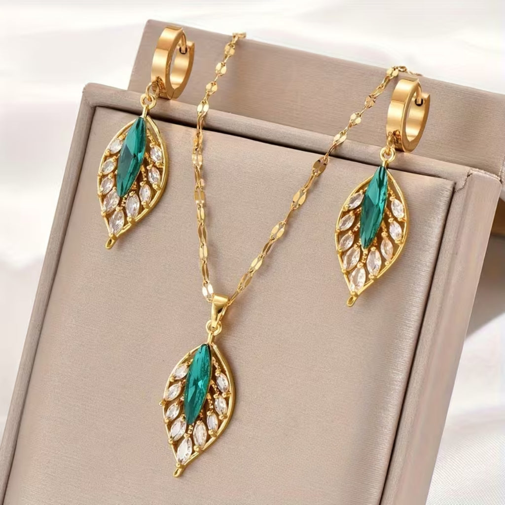 Aaliyah | Leaflight Luxe Set