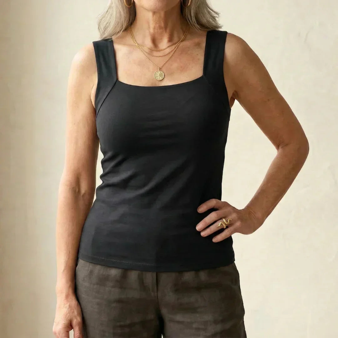 Roxanne | Supportive Built-In Bra Tank Top