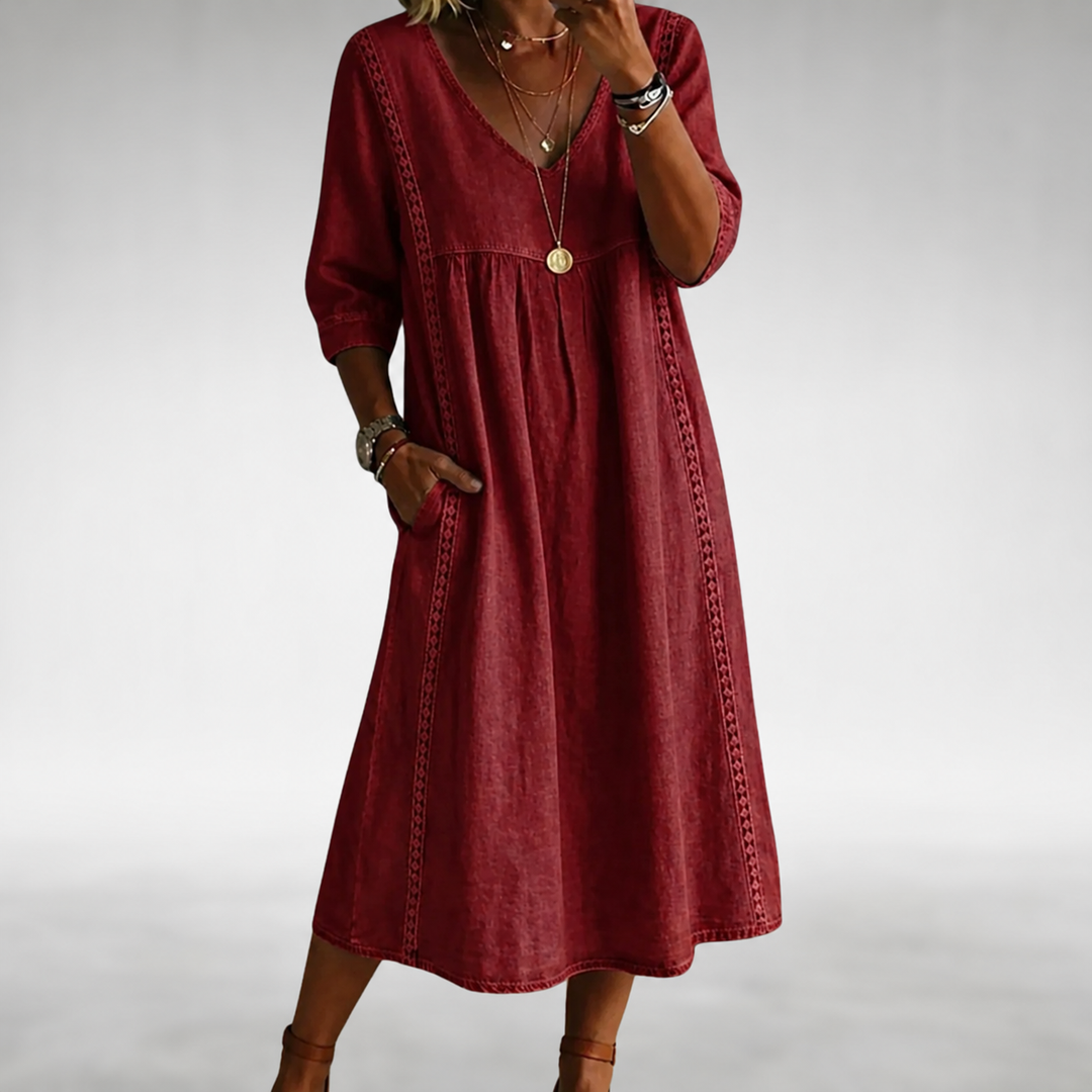 Valerie™ Comfort Midi Dress