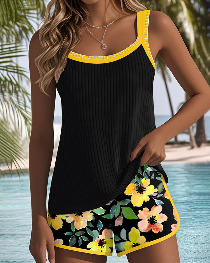 Lana | Elegant Two-Piece Tankini Set
