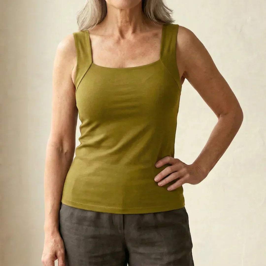 Roxanne | Supportive Built-In Bra Tank Top