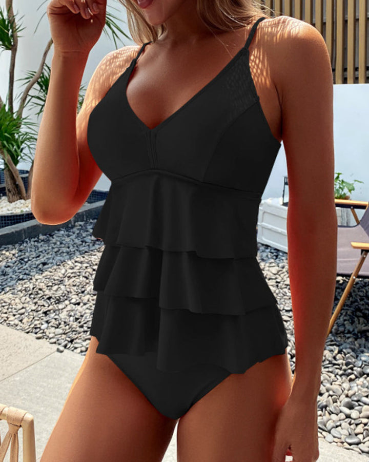 Juliette | Elegant Ruffles Swimsuit