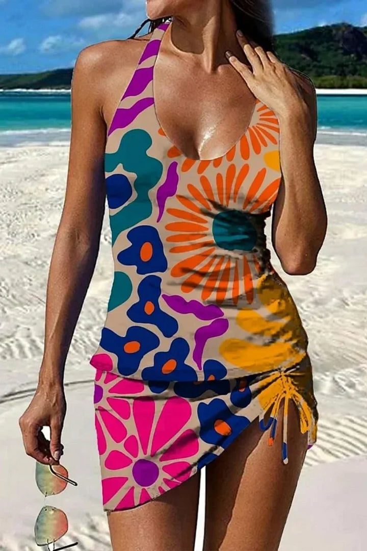 Penelope | Floral Tankini Set