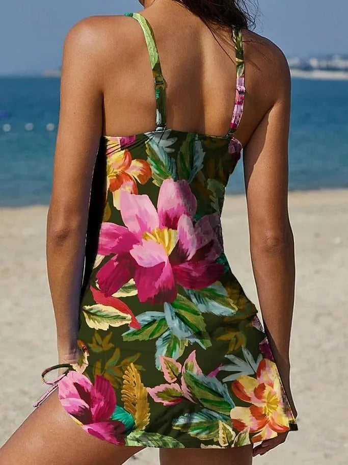 Penelope | Floral Tankini Set