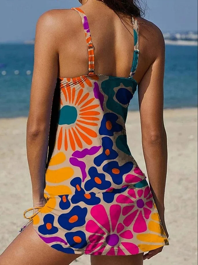 Penelope | Floral Tankini Set