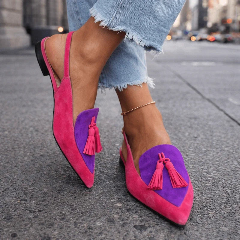 Lorena | Orthopaedic Tassel Strap Sandals