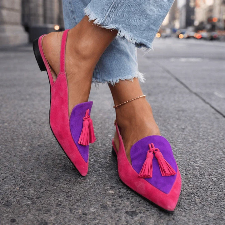 Lorena | Orthopaedic Tassel Strap Sandals