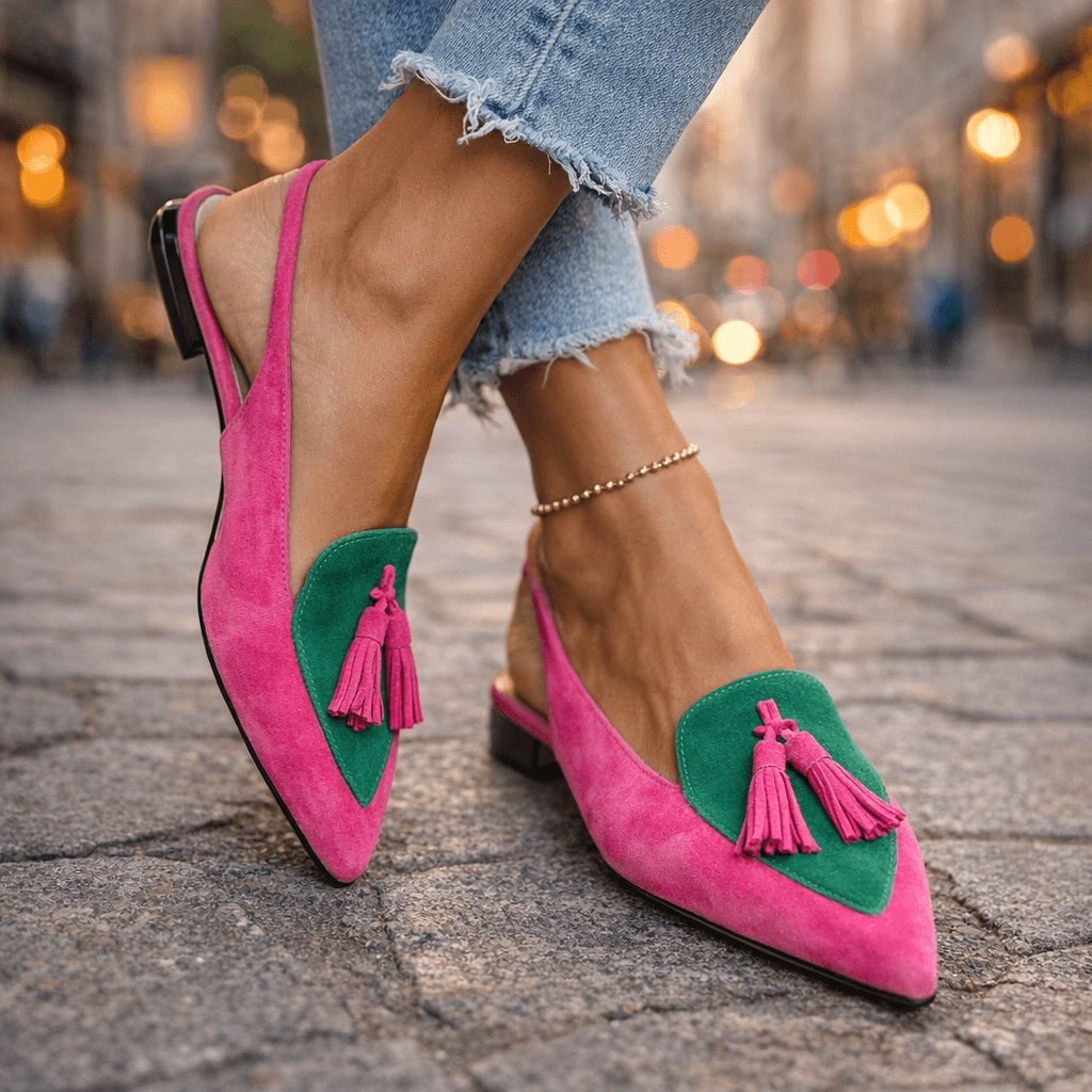 Maeve | Pointed Slingback Flat