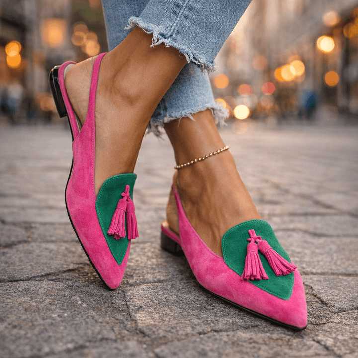 Maeve | Pointed Slingback Flat