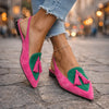 Pink and Green