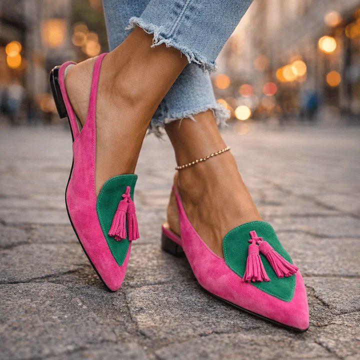 Lorena | Orthopaedic Tassel Strap Sandals