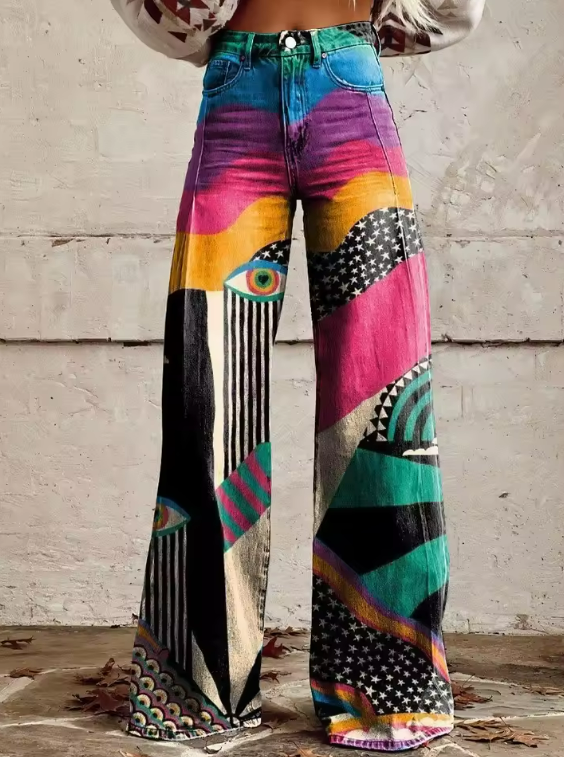 Talia | Flare Boho Chic Pant