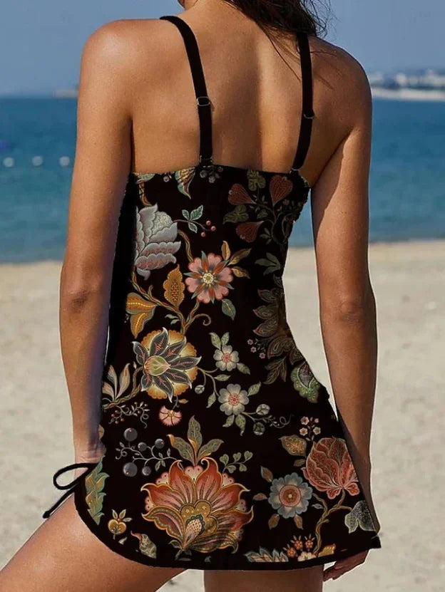 Penelope | Floral Tankini Set