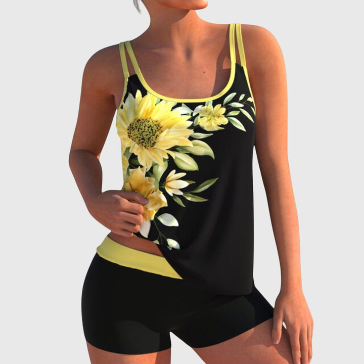 Charlotte | Floral Tankini Set