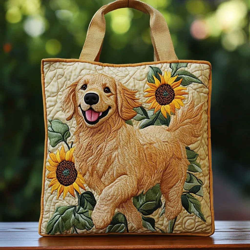 Poppy | Handmade Gold Bag