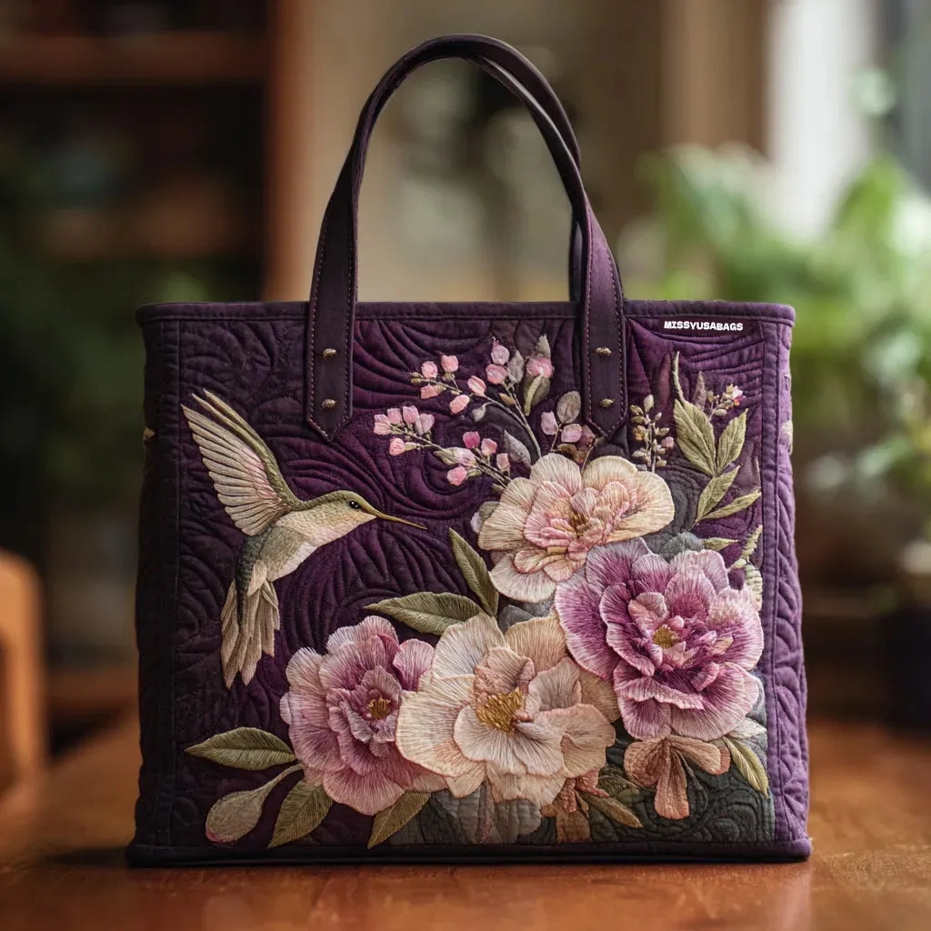 Daisy | Artisan Lined Purple Bag