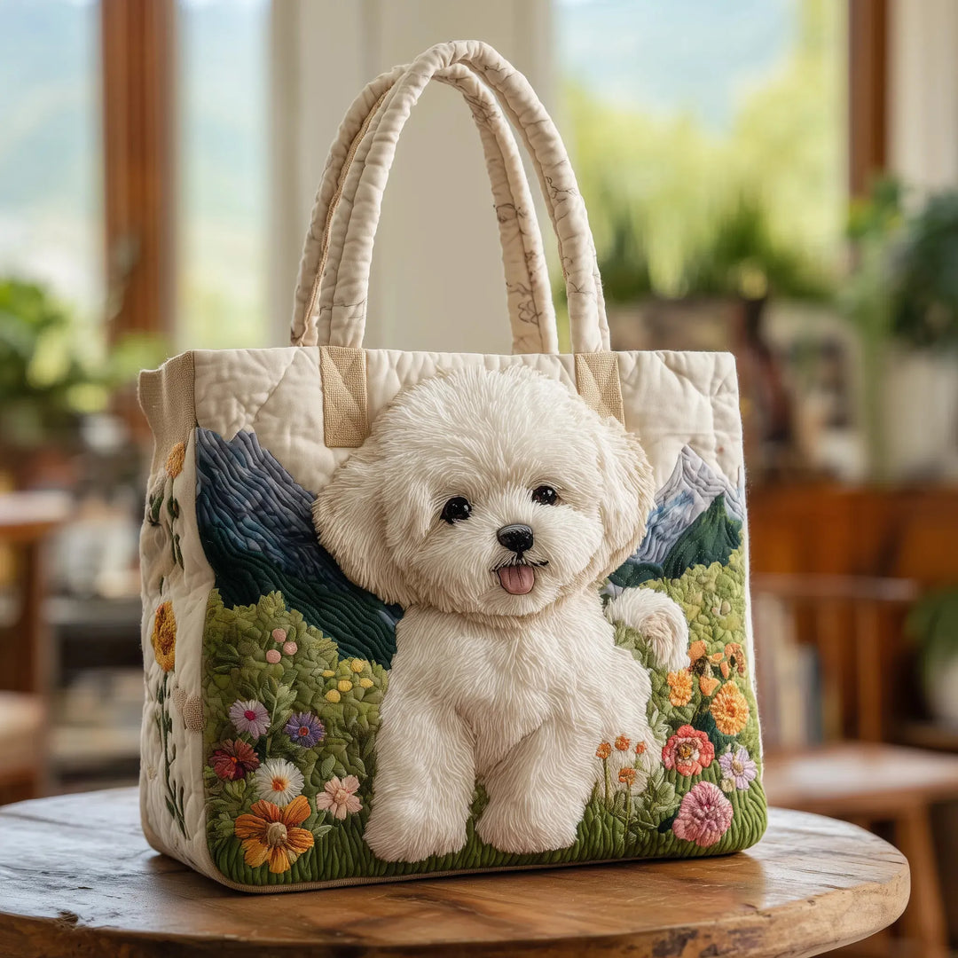 Penelope | Handcrafted Matelassé Bag for Dogs