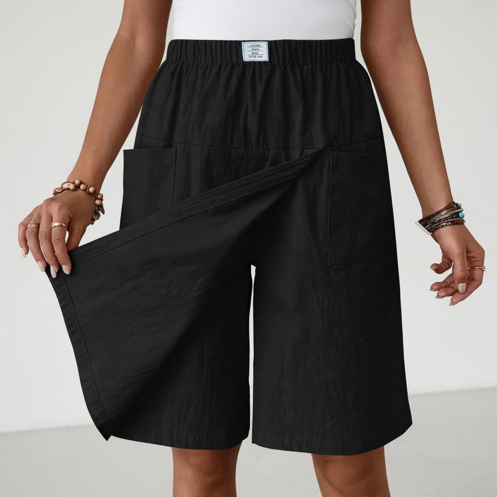 Libertine — Elastic Waist Skort with Pockets for Active Freedom