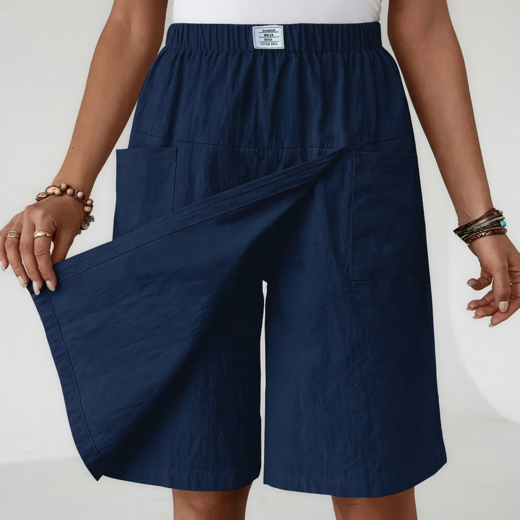 Libertine — Elastic Waist Skort with Pockets for Active Freedom