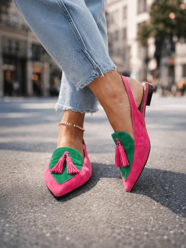 Lorena | Orthopaedic Tassel Strap Sandals