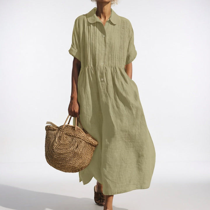 Lysandra™ | Effortless Summer Shirt Dress