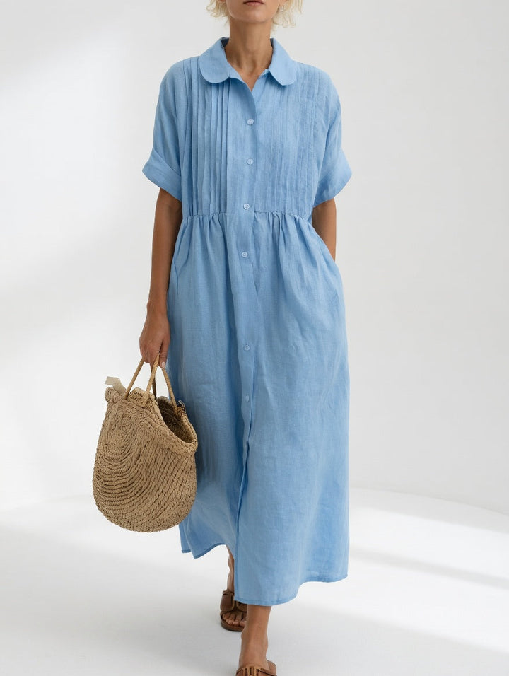 Lysandra™ | Effortless Summer Shirt Dress