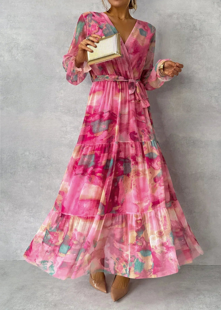 Phoebe | Floral Wrap Dress