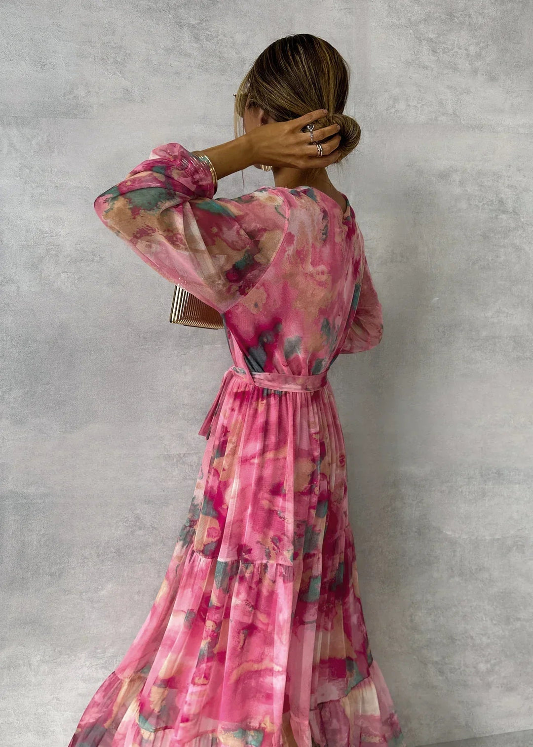 Phoebe | Floral Wrap Dress