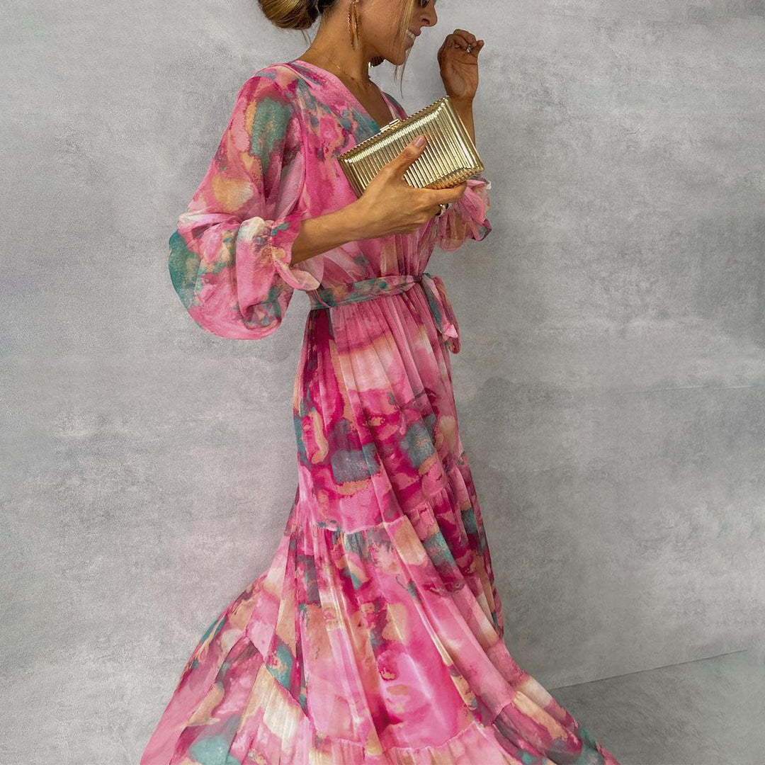 Phoebe | Floral Wrap Dress
