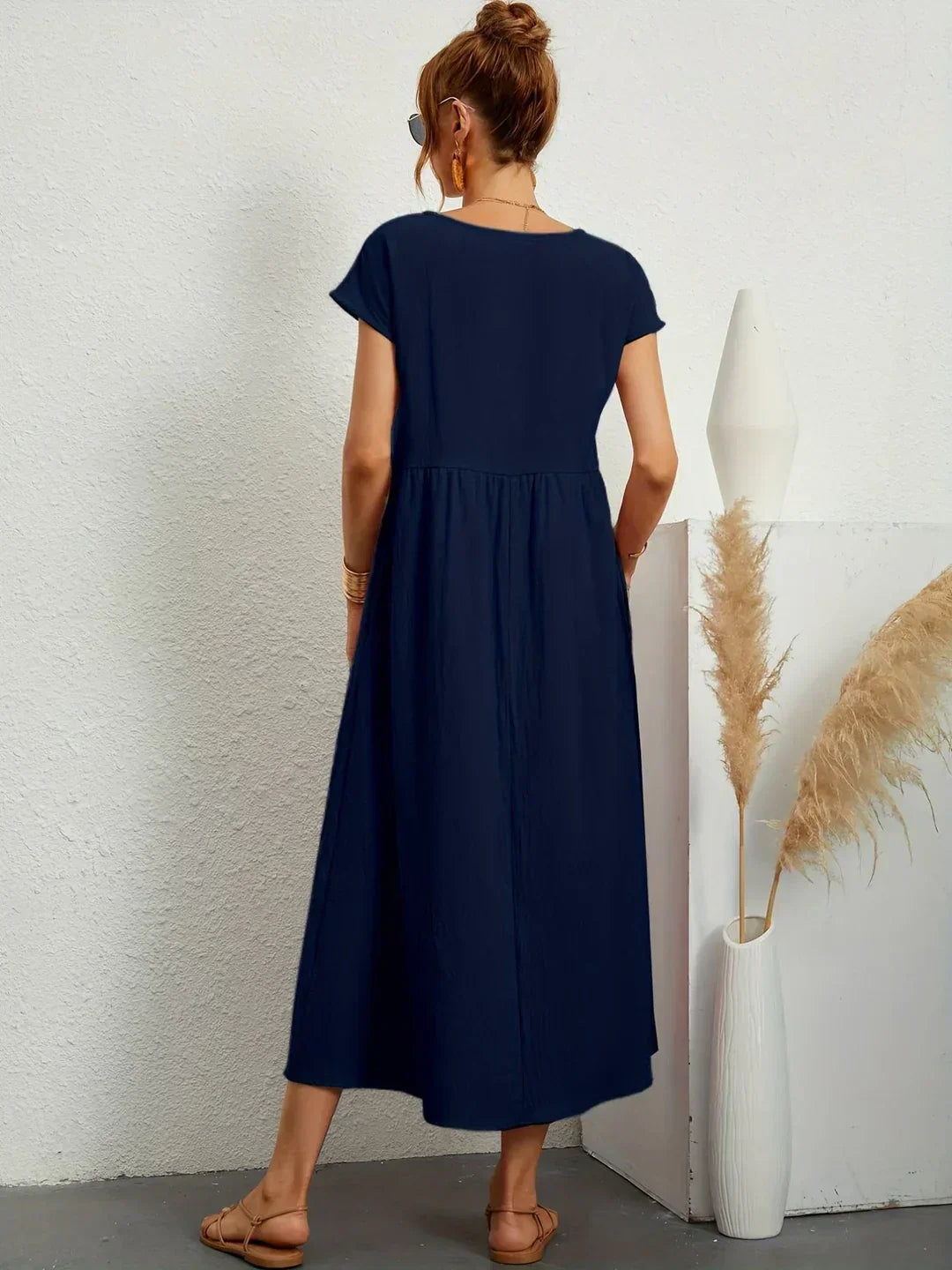 Gabrielle™ | Timeless Elegance Midi Dress