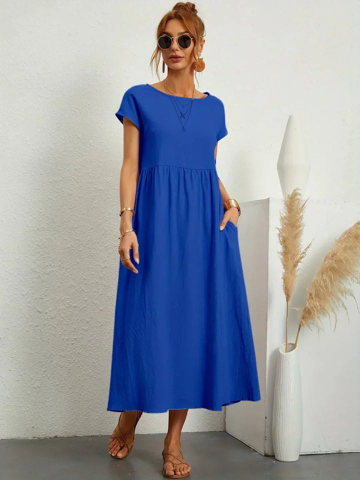 Gabrielle™ | Timeless Elegance Midi Dress