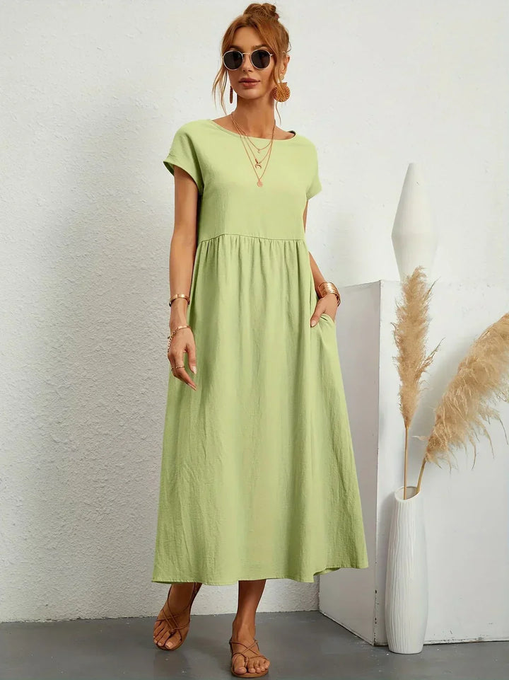 Gabrielle™ | Timeless Elegance Midi Dress