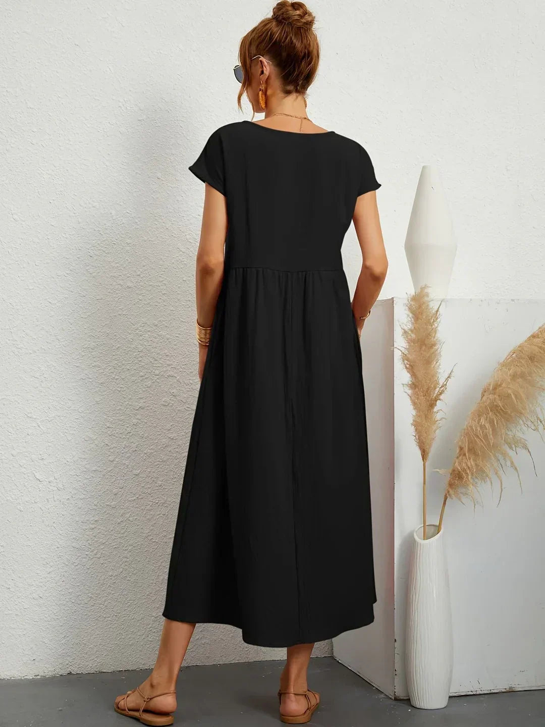 Gabrielle™ | Timeless Elegance Midi Dress