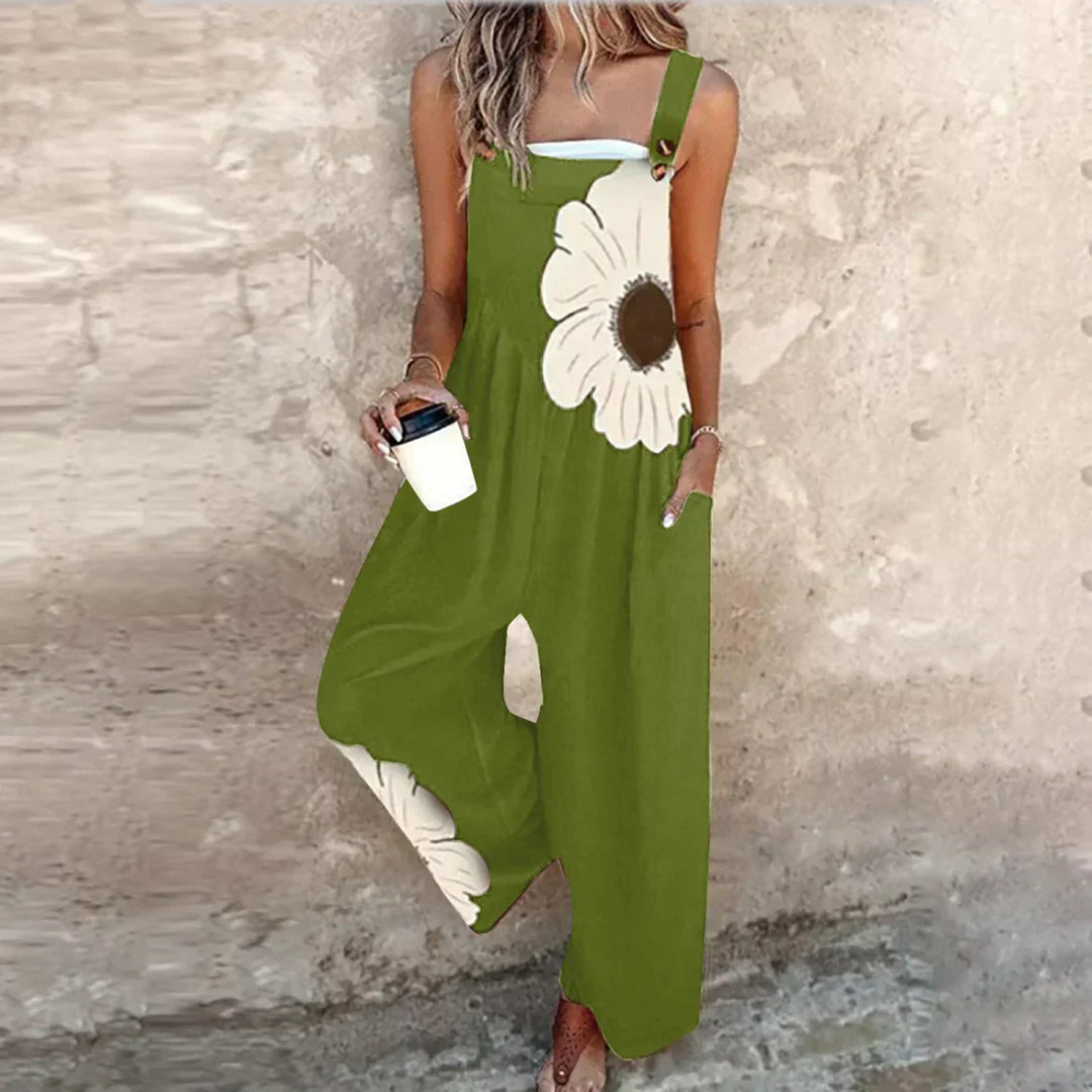 Lola | Printed Wide-Leg Jumpsuit
