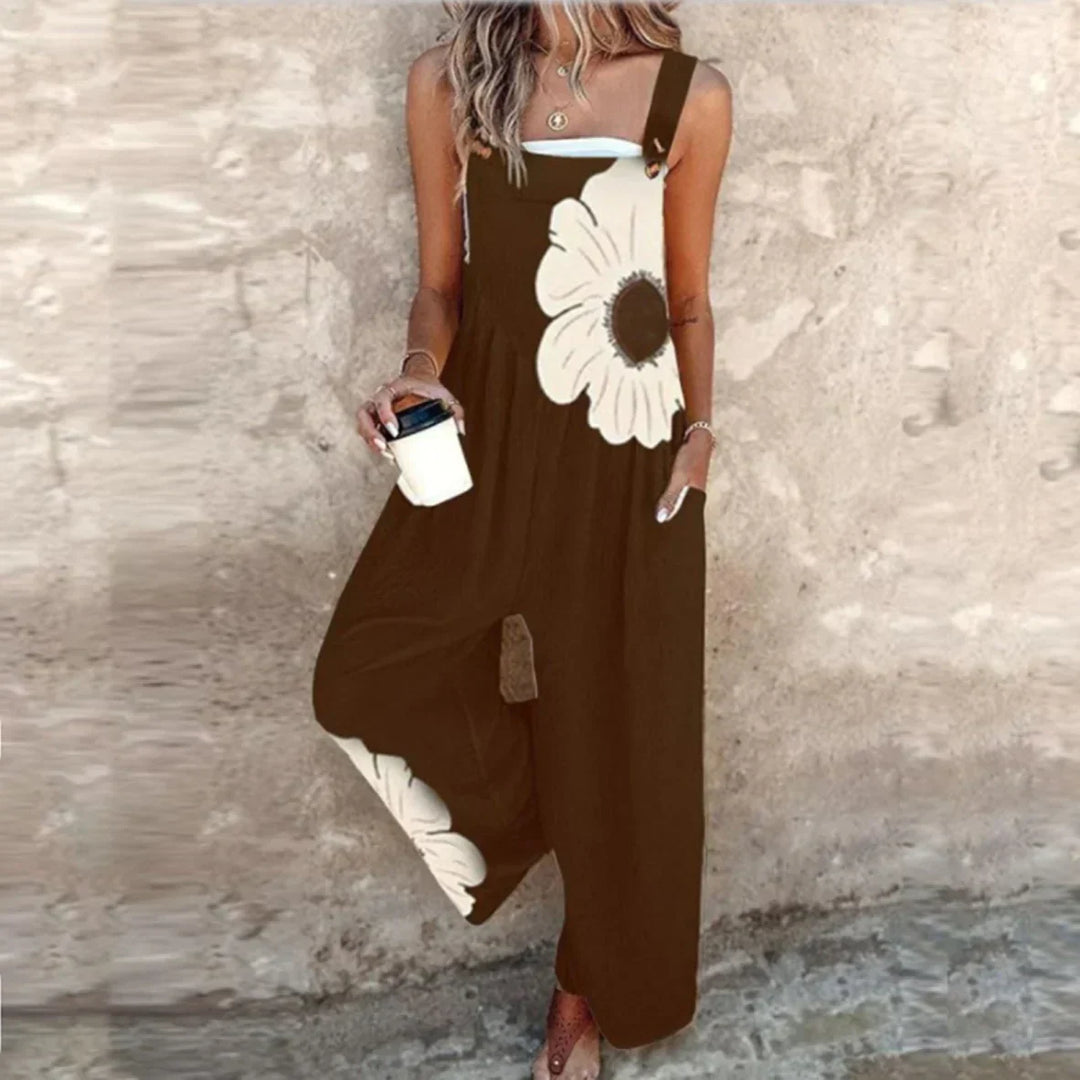 Lola | Printed Wide-Leg Jumpsuit