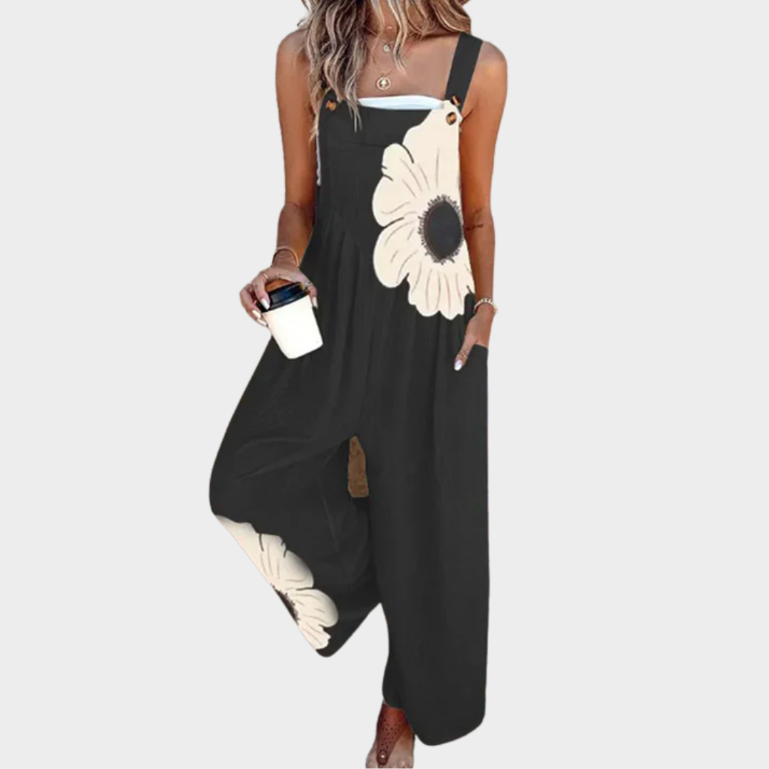 Lola | Printed Wide-Leg Jumpsuit