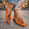 Orange & Leopard Print