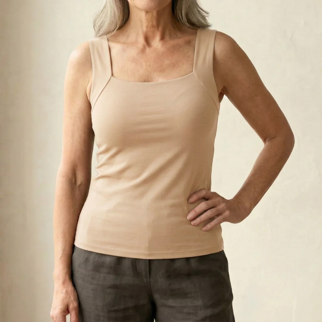 Roxanne | Supportive Built-In Bra Tank Top